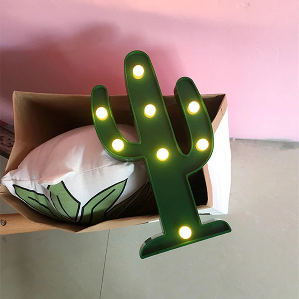 Cactus LED Night Light Kids Bedroom Powered Energy Saving Long Lasting Brightness Small Night Lamp Modern Decor 
Cactus LED Night Light Kids Bedroom Powered Energy Saving Long Lasting Brightness Small Night Lamp Modern Decor
