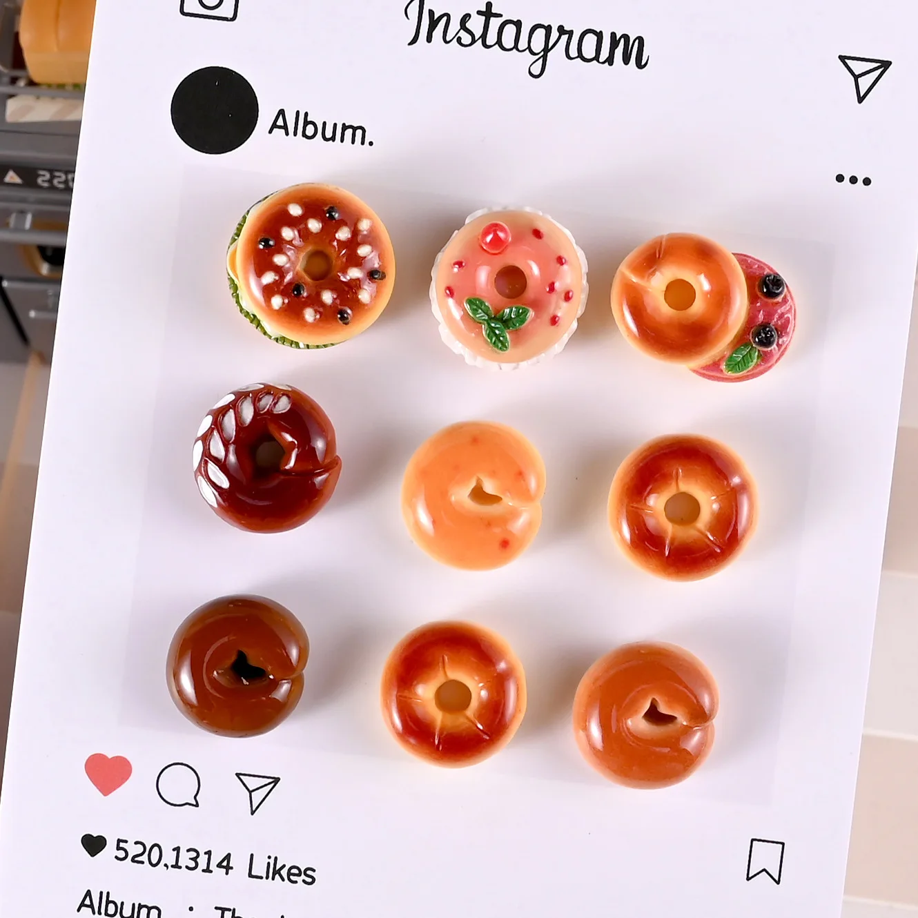 100pcs Cute Resin Simulated Bread Hamburger Flatback DIY for Kitchen Refrigerator Doll House Decoration Accessories
100pcs Cute Resin Simulated Bread Hamburger Flatback DIY for Kitchen Refrigerator Doll House Decoration Accessories