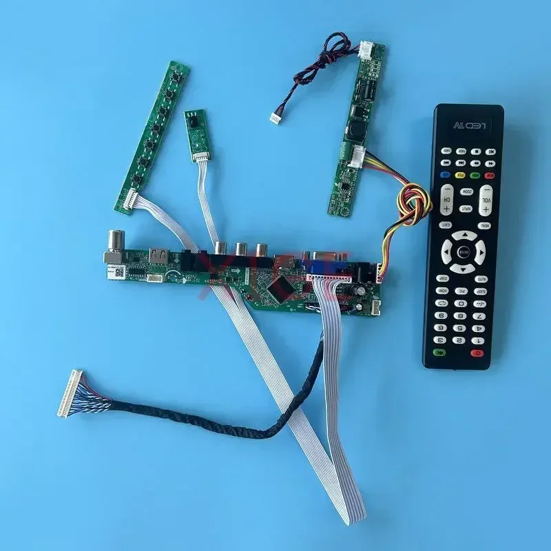 Driver Controller Board Fit LTM200KT07 LTM200KT08 Kit DIY USB+AV+HDMI+VGA TV Analog Signal LCD Display 1600*900 30-Pin LVDS 20"
Driver Controller Board Fit LTM200KT07 LTM200KT08 Kit DIY USB+AV+HDMI+VGA TV Analog Signal LCD Display 1600*900 30-Pin LVDS 20"
