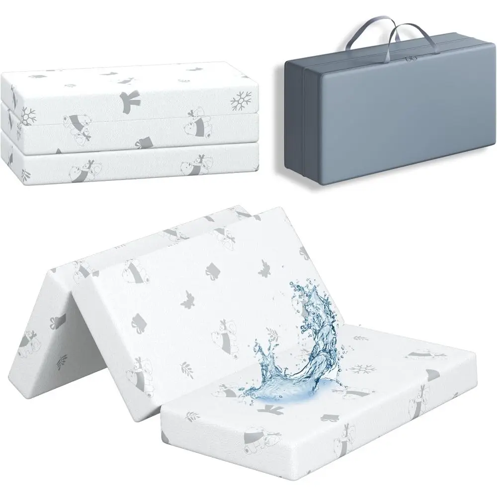 Дышащий водонепроницаемый наматрасник 3 x 26 x 38 дюймов со съемным чехлом, портативный наматрасник для использования в помещении и на улице, высокоплотный.
Дышащий водонепроницаемый наматрасник 3 x 26 x 38 дюймов со съемным чехлом, портативный наматрасник для использования в помещении и на улице, высокоплотный.