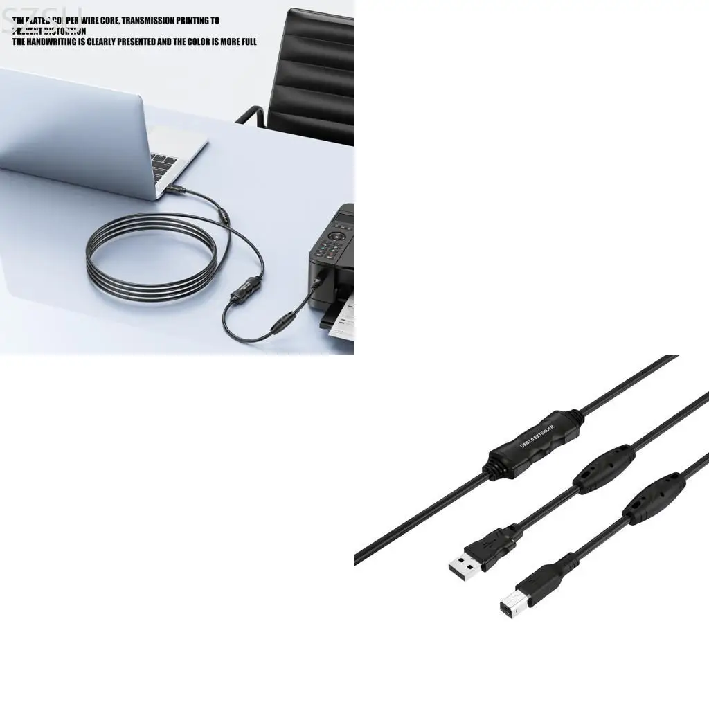 USB-удлинительный кабель SZSU с технологией повторителей сигнала для принтеров-сканеров длиной 10–15 м.
USB-удлинительный кабель SZSU с технологией повторителей сигнала для принтеров-сканеров длиной 10–15 м.