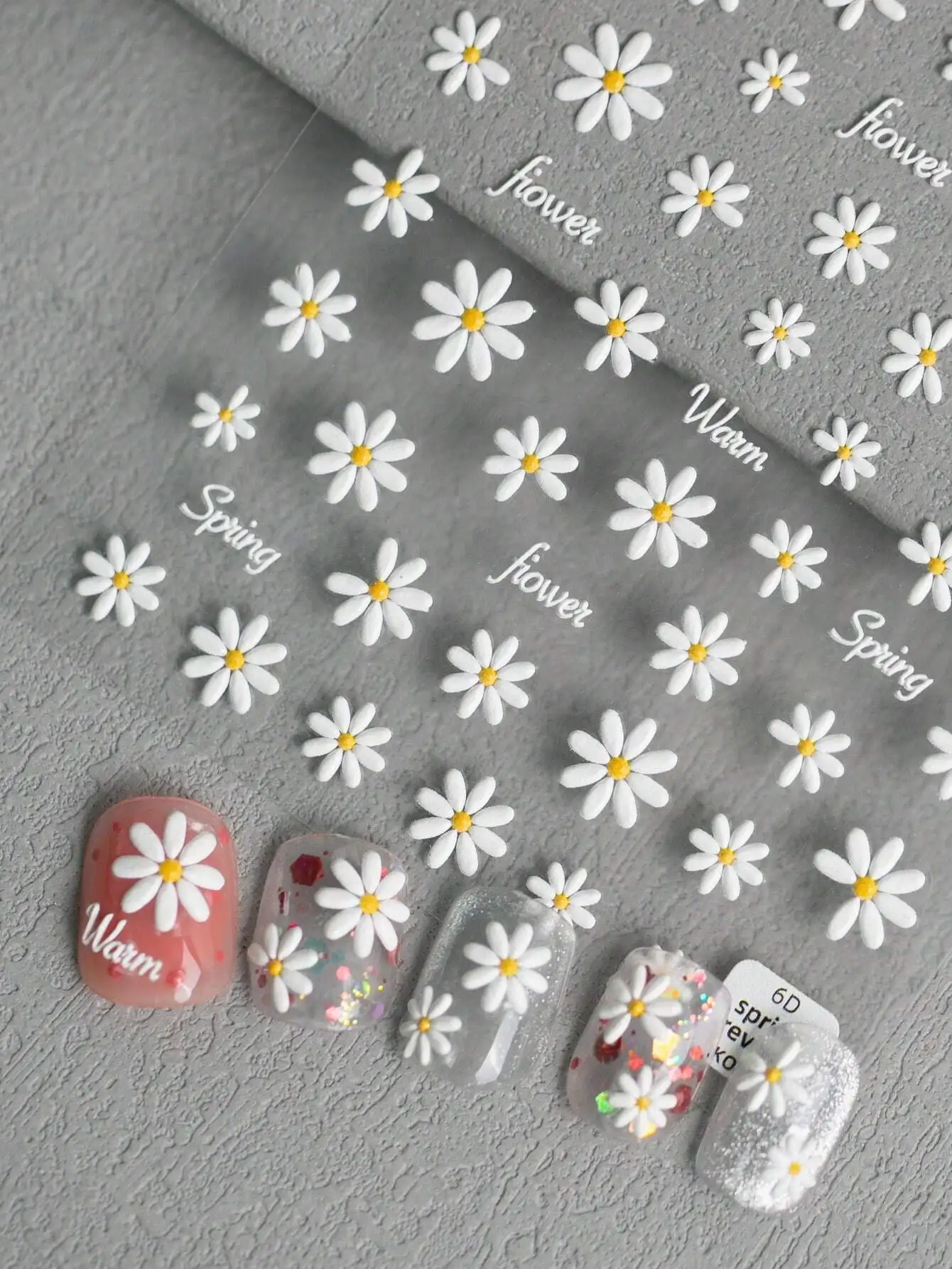 1 Set Spring/Summer Floral Themed Nail Art Stickers, Includes Various Blooming Flowers, Daisies & Floral Patterns with Branches. For Women, Girls, Family & DIY.
1 Set Spring/Summer Floral Themed Nail Art Stickers, Includes Various Blooming Flowers, Daisies & Floral Patterns with Branches. For Women, Girls, Family & DIY.