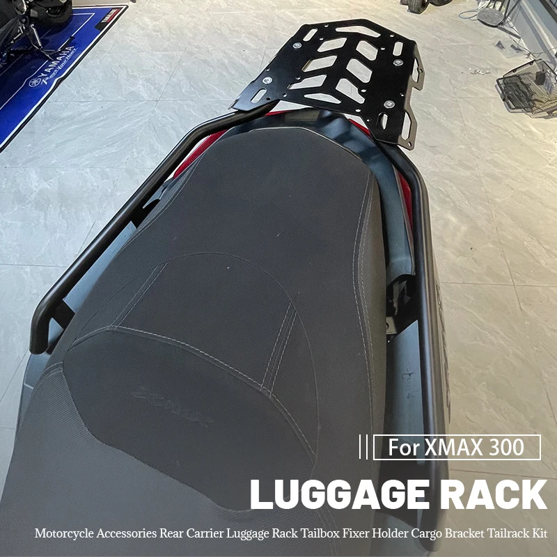 For YAMAHA XMAX300 X-MAX 250 300 2017-2023 Motorcycle Accessories Rear Carrier Luggage Rack Carbon Steel Rear Trunk Support Kit
For YAMAHA XMAX300 X-MAX 250 300 2017-2023 Motorcycle Accessories Rear Carrier Luggage Rack Carbon Steel Rear Trunk Support Kit