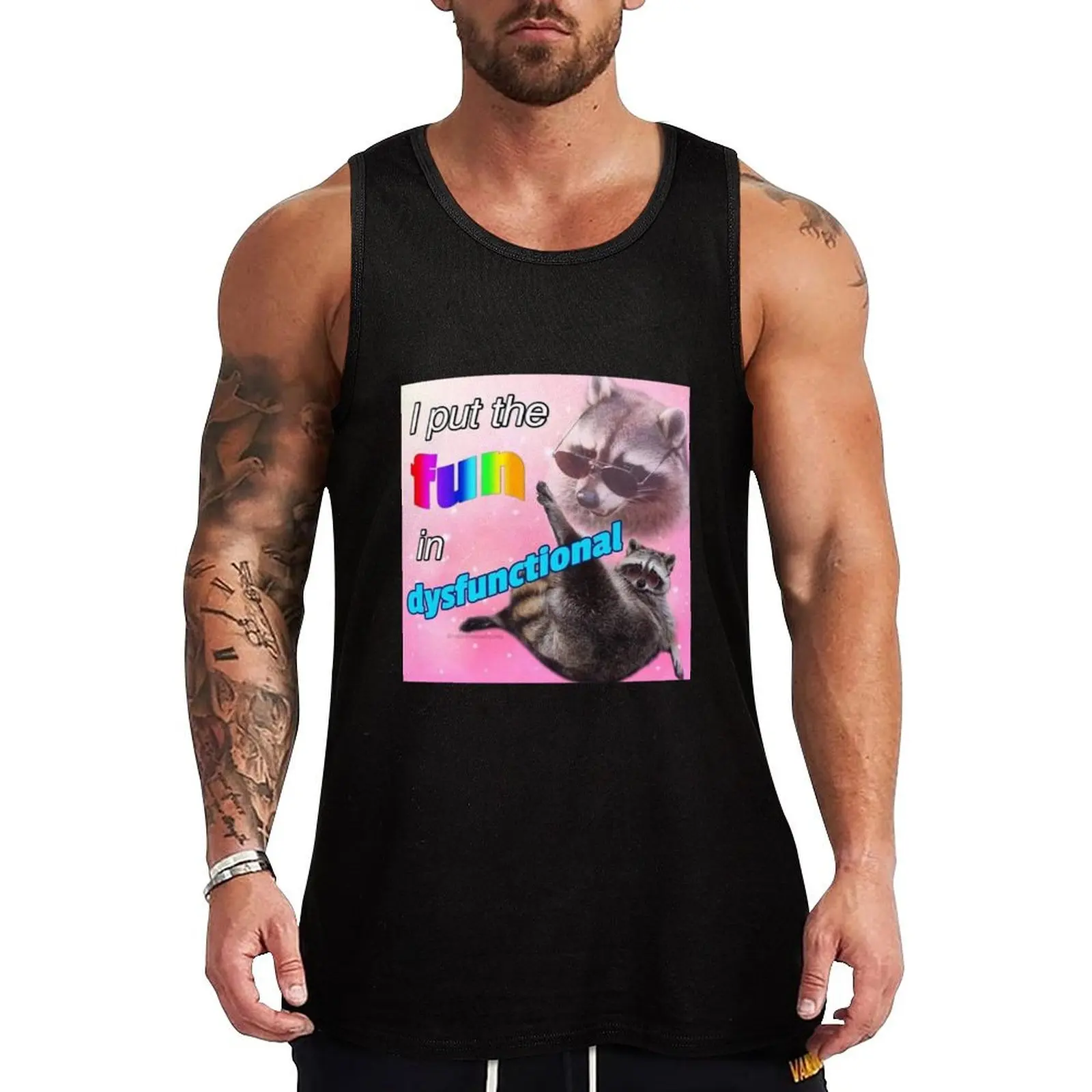 i put the fun in dysfunctional Tank Top Vintage Print Tank Top Retro Graphic Sleeveless Tee
i put the fun in dysfunctional Tank Top Vintage Print Tank Top Retro Graphic Sleeveless Tee