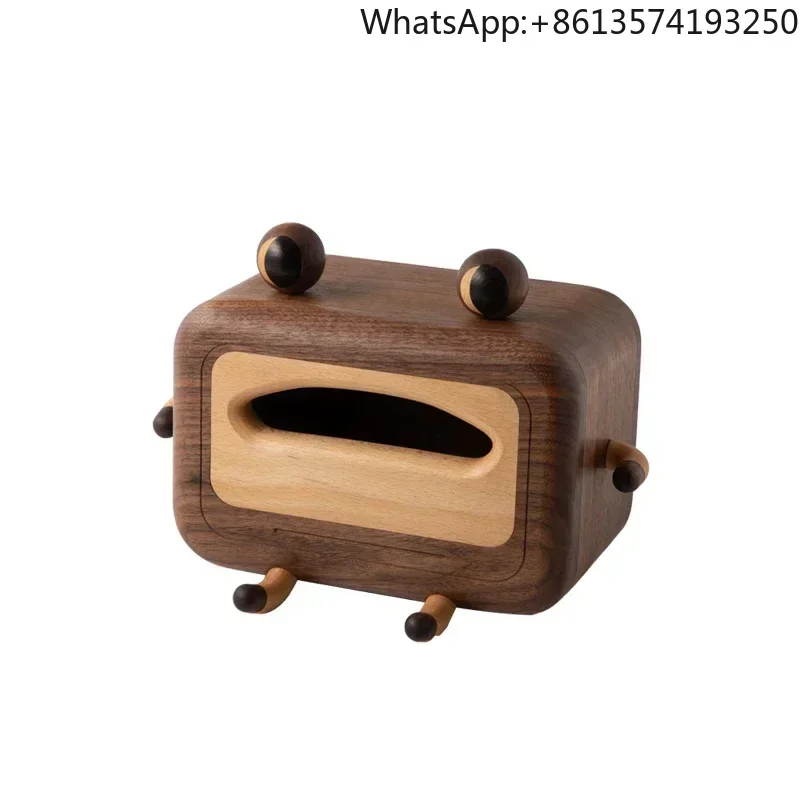 Wooden tissue box desktop draw bottom wooden box creative multi-functional home office restaurant tissue box
Wooden tissue box desktop draw bottom wooden box creative multi-functional home office restaurant tissue box