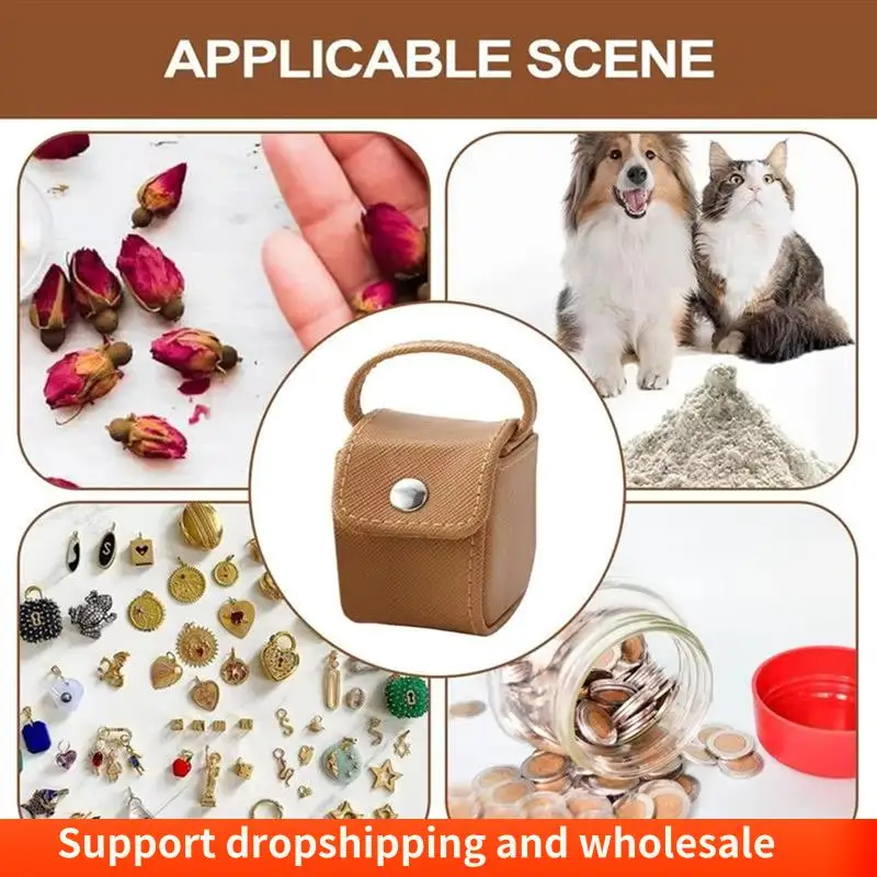 AA86 Urn Storage Bag Portable Storage Bag With Snap Closure For Keepsake Urns Travel Pouchs Compact Organizer PU Leather
AA86 Urn Storage Bag Portable Storage Bag With Snap Closure For Keepsake Urns Travel Pouchs Compact Organizer PU Leather