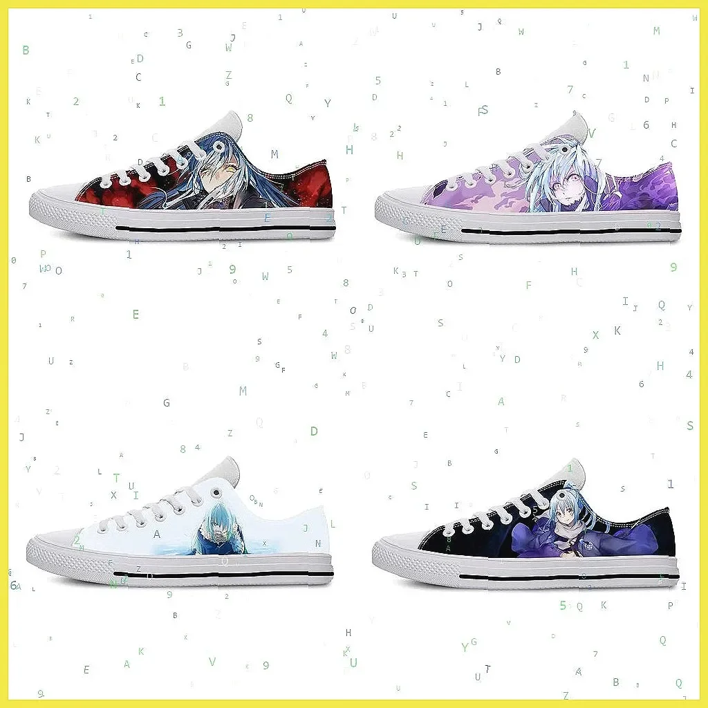 Кроссовки Rimuru Tempest Slime Anime, легкие дышащие повседневные кроссовки с низким верхом для мужчин и женщин
Кроссовки Rimuru Tempest Slime Anime, легкие дышащие повседневные кроссовки с низким верхом для мужчин и женщин