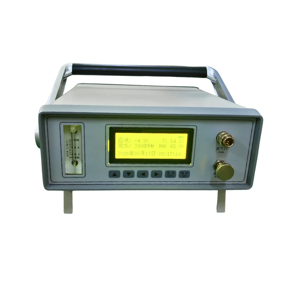 Intelligent Gas Dew Point Meter SF6 Gas Moisture Analyzer Sf6 Gas Purity Tester