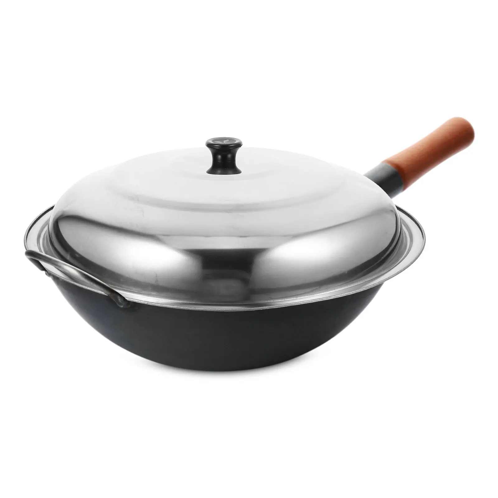 Thickened Stainless Steel Pot Lid Frying Pan Curved Universal Greaseproof Bbq Accessories Replacement Lids for Pots Cookware
Thickened Stainless Steel Pot Lid Frying Pan Curved Universal Greaseproof Bbq Accessories Replacement Lids for Pots Cookware