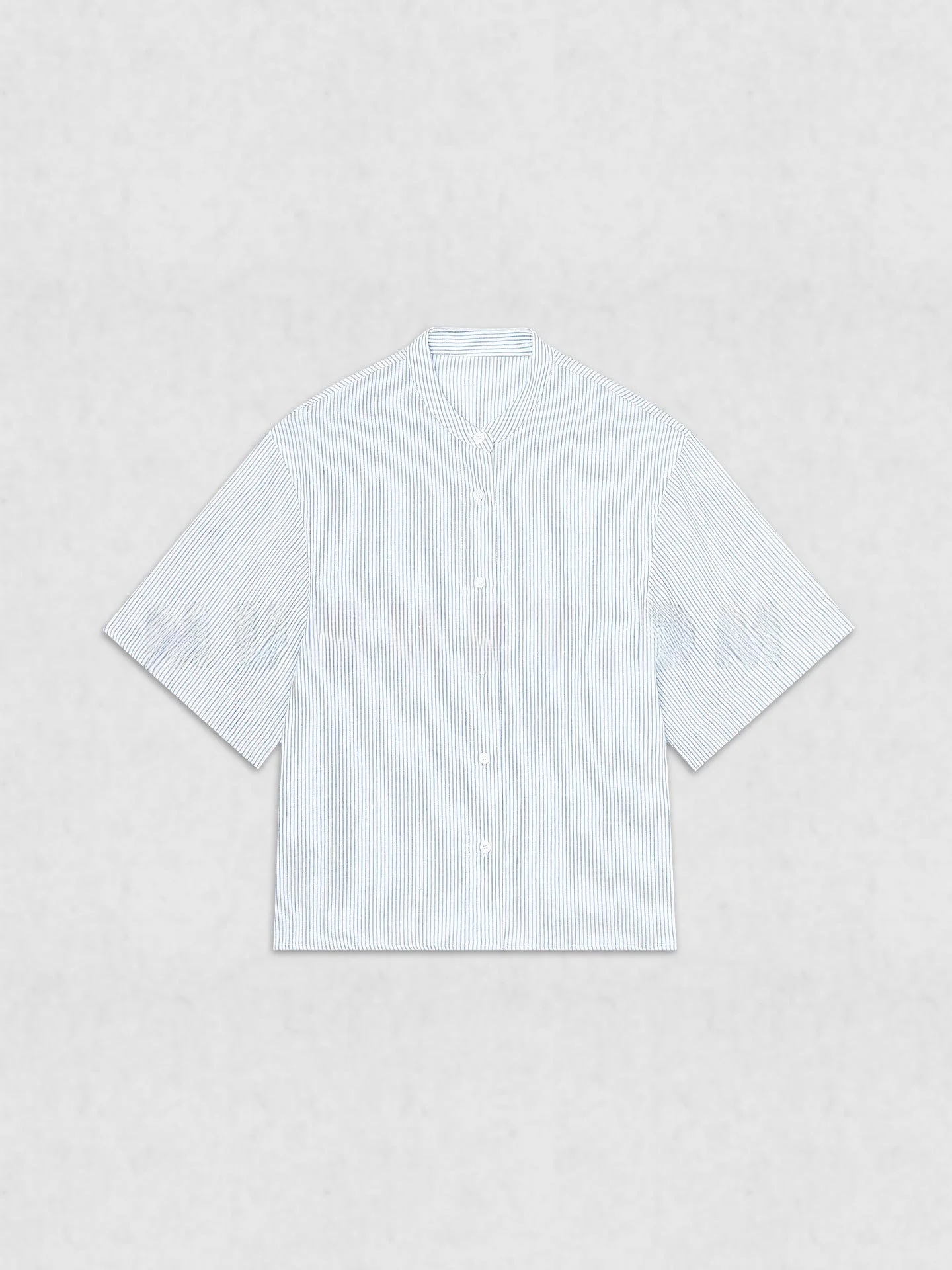 Tang Youyou Linen Blue White Stripes round Neck Short Sleeve Shirt Women's Spring Summer Loose Versatile Top Breathable Comfo...
Tang Youyou Linen Blue White Stripes round Neck Short Sleeve Shirt Women's Spring Summer Loose Versatile Top Breathable Comfo...