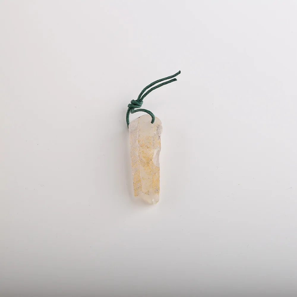 Pendant For Men Women Natural Stone Quartz Pendant Jewelry Gift 14x12x41mm 12.7g
Pendant For Men Women Natural Stone Quartz Pendant Jewelry Gift 14x12x41mm 12.7g