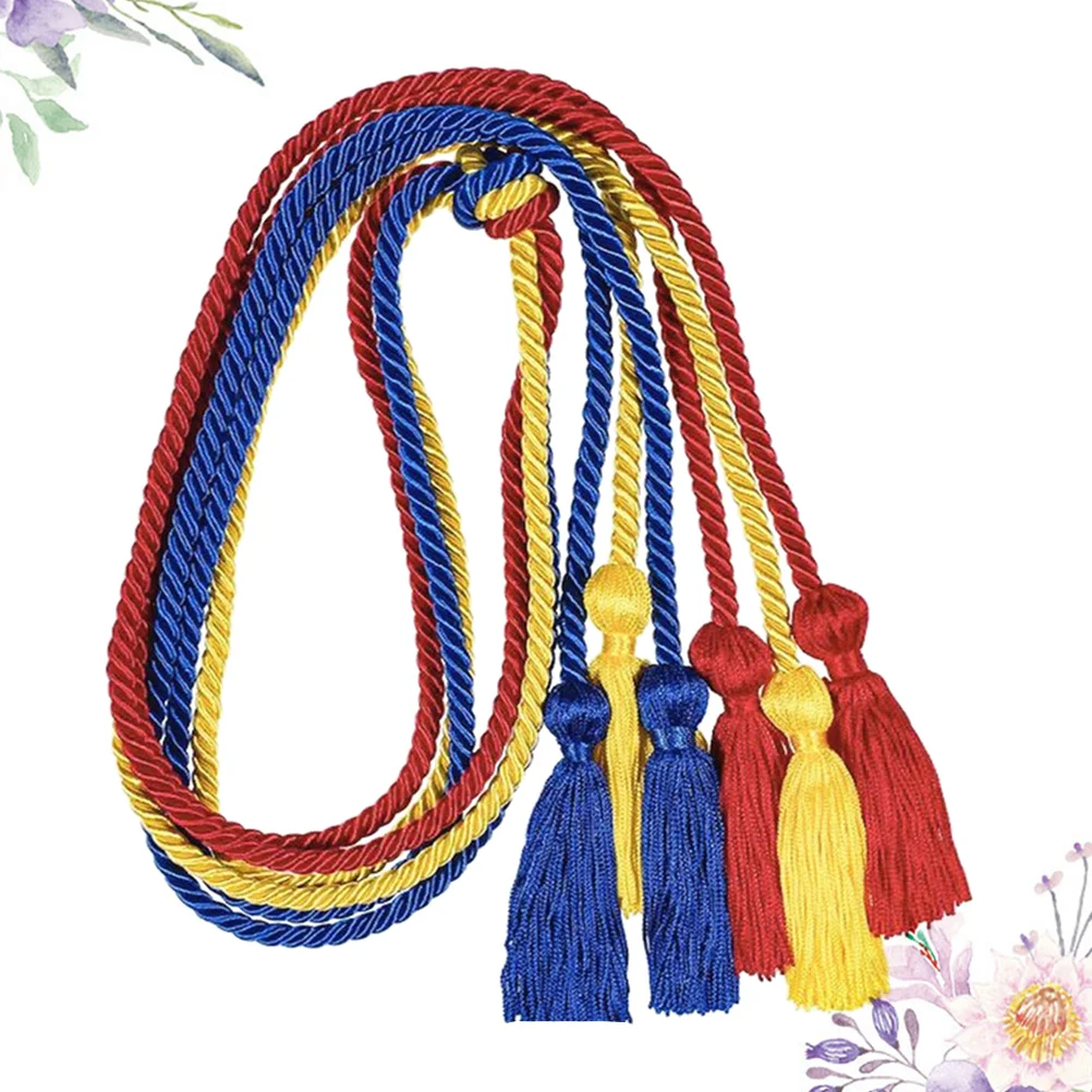 6 Pcs Tassel for Graduation Fringe Double Sided Graduate Ceremony Tassels Polyester
6 Pcs Tassel for Graduation Fringe Double Sided Graduate Ceremony Tassels Polyester