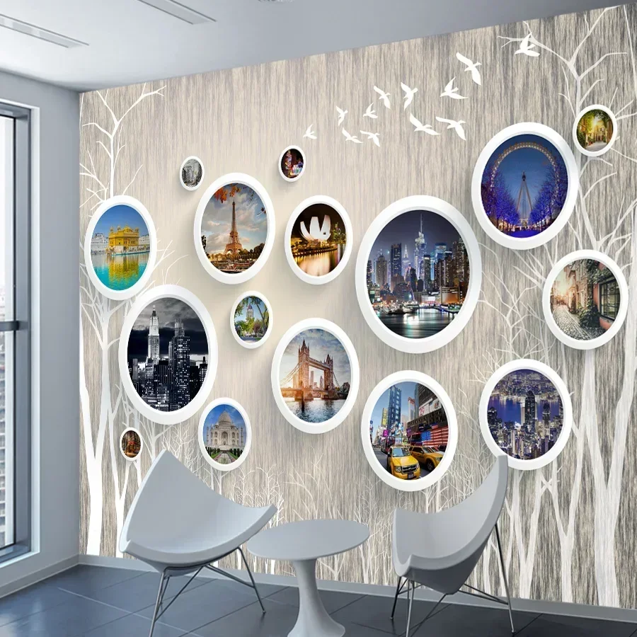 Modern Custom Peel and Stick Wallpaper Wall Papers Home Decor Panel Art for Living Room Interior Walls Circle City Animal Mural
Modern Custom Peel and Stick Wallpaper Wall Papers Home Decor Panel Art for Living Room Interior Walls Circle City Animal Mural