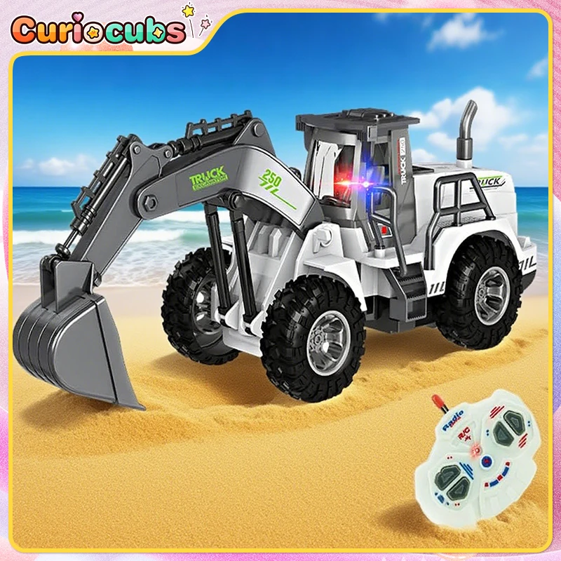 1:30 RC Truck 4CH Remote Control Bulldozer Excavator Electric Dumper Car Engineering Vehicle Construction Truck Children Gift
1:30 RC Truck 4CH Remote Control Bulldozer Excavator Electric Dumper Car Engineering Vehicle Construction Truck Children Gift