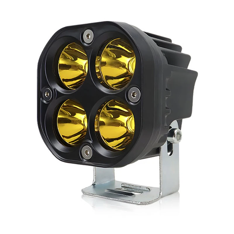 Electric car motorbike led spotlight 40W yellow light off-road vehicle modification external headlight work light
Electric car motorbike led spotlight 40W yellow light off-road vehicle modification external headlight work light