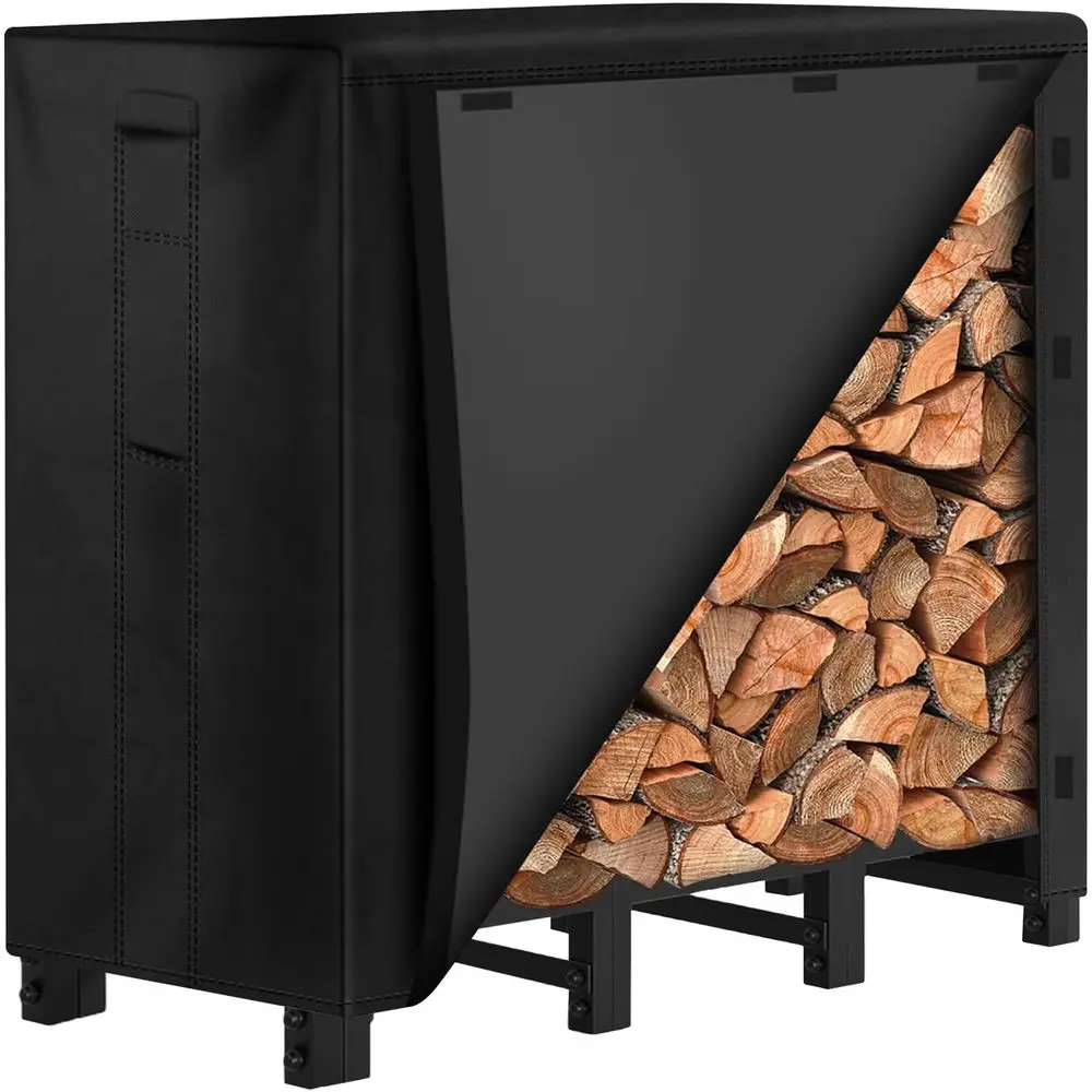 4ft Firewood Log Rack with Cover Outdoor Heavy Duty Firewood Rack With Weather Resistant 600D Oxford Fabric Cover Indoor Outdoor
4ft Firewood Log Rack with Cover Outdoor Heavy Duty Firewood Rack With Weather Resistant 600D Oxford Fabric Cover Indoor Outdoor