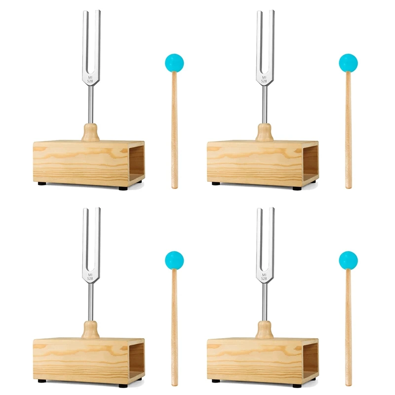 4X 528HZ Tuning Fork,Tuning Fork Resonance Box,For Sound Therapy, Yoga, Meditation And Relaxation
4X 528HZ Tuning Fork,Tuning Fork Resonance Box,For Sound Therapy, Yoga, Meditation And Relaxation