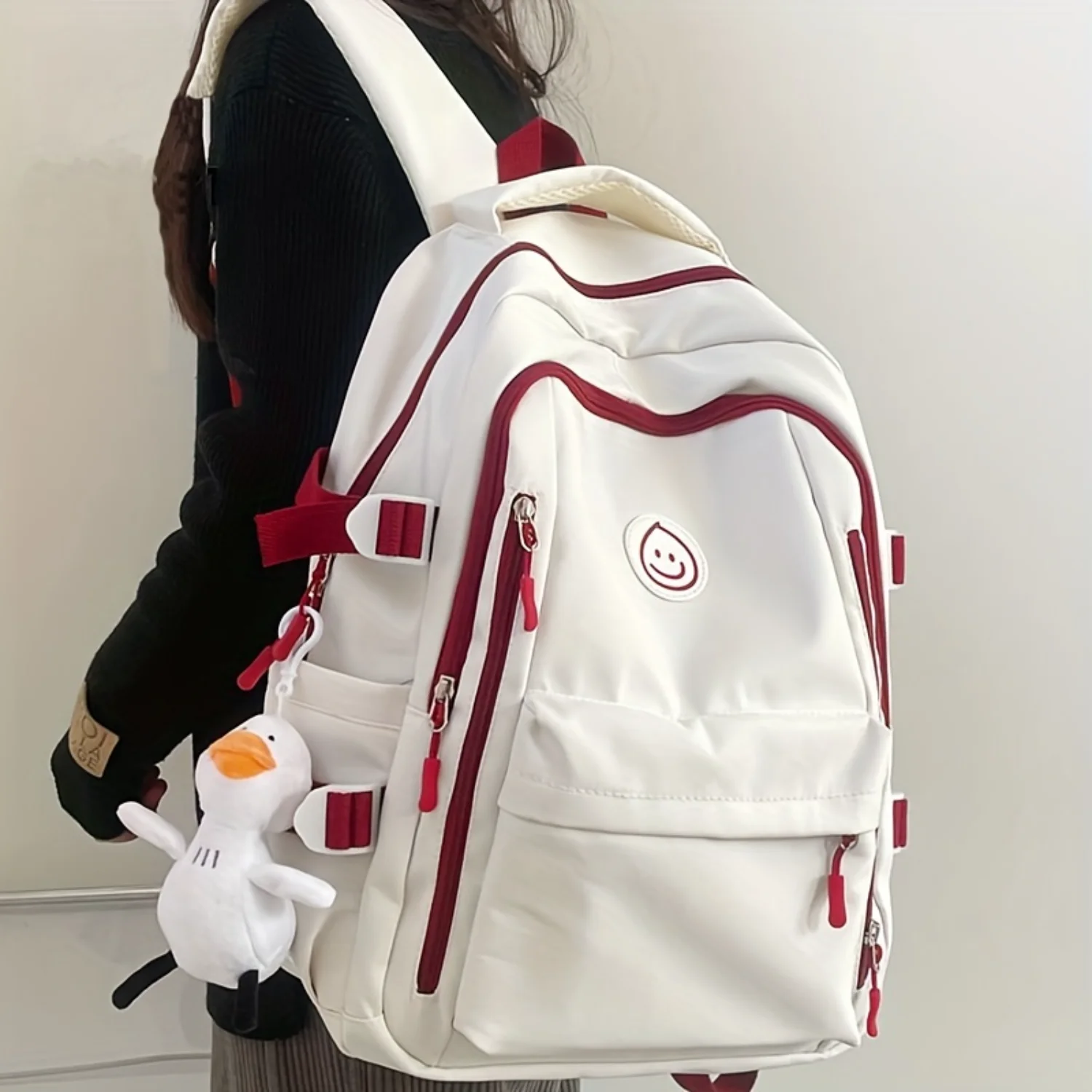 School Waterproof, High-Capacity Backpack with Secure Zipper & Utility Pocket - Stylish & Durable
School Waterproof, High-Capacity Backpack with Secure Zipper & Utility Pocket - Stylish & Durable