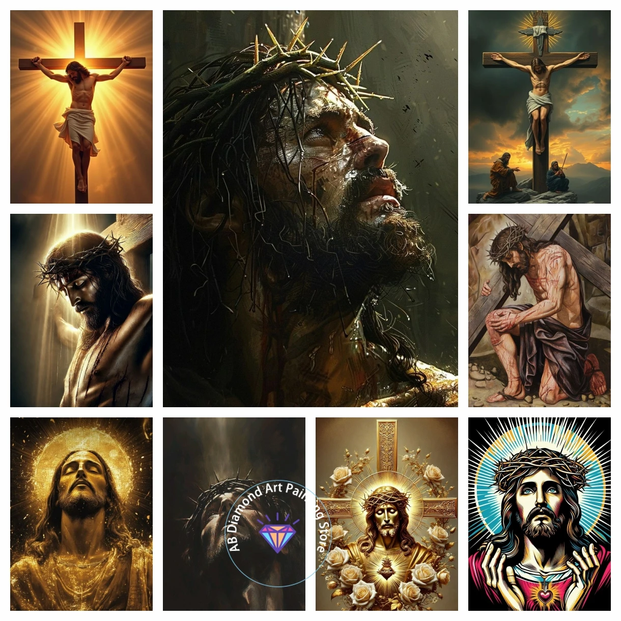 Jesus Christ AB Diamond Painting Kit 5D DIY Diamond Embroidery Cross Stitch Handmade Art Gift Crafts Home Decor Gift
Jesus Christ AB Diamond Painting Kit 5D DIY Diamond Embroidery Cross Stitch Handmade Art Gift Crafts Home Decor Gift