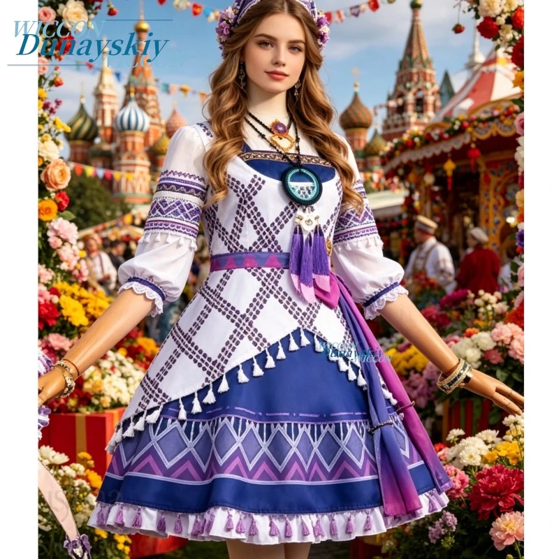 New Outfit Genshin Impact Game South Korea Crossover Cosplay Citlali Fashion Retro Purple Dress Y2K Uniform Wigs Halloween
New Outfit Genshin Impact Game South Korea Crossover Cosplay Citlali Fashion Retro Purple Dress Y2K Uniform Wigs Halloween