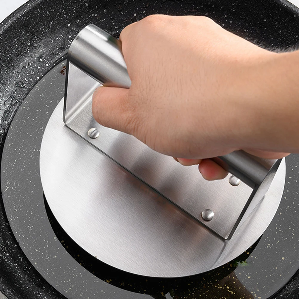 2pcs Stainless Steel Burger Meat Patty Maker Tool for Hamburger Steak Weight Cooking Griddle Bacon Press Manual Meat Press Tool
2pcs Stainless Steel Burger Meat Patty Maker Tool for Hamburger Steak Weight Cooking Griddle Bacon Press Manual Meat Press Tool