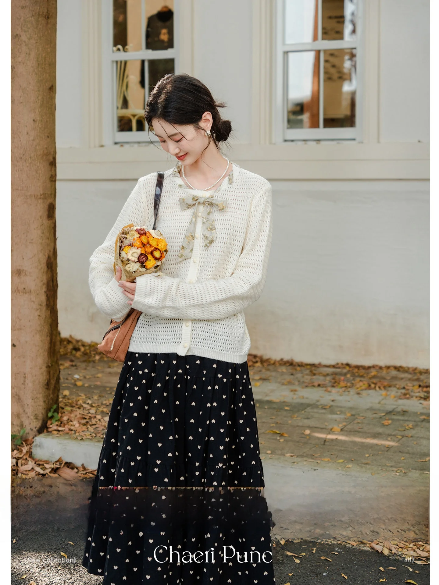 Early Autumn Women's Knitted Long Sleeve Hollow out Sweater White Breathable Comfortable Fashionable French Style round Neck
Early Autumn Women's Knitted Long Sleeve Hollow out Sweater White Breathable Comfortable Fashionable French Style round Neck