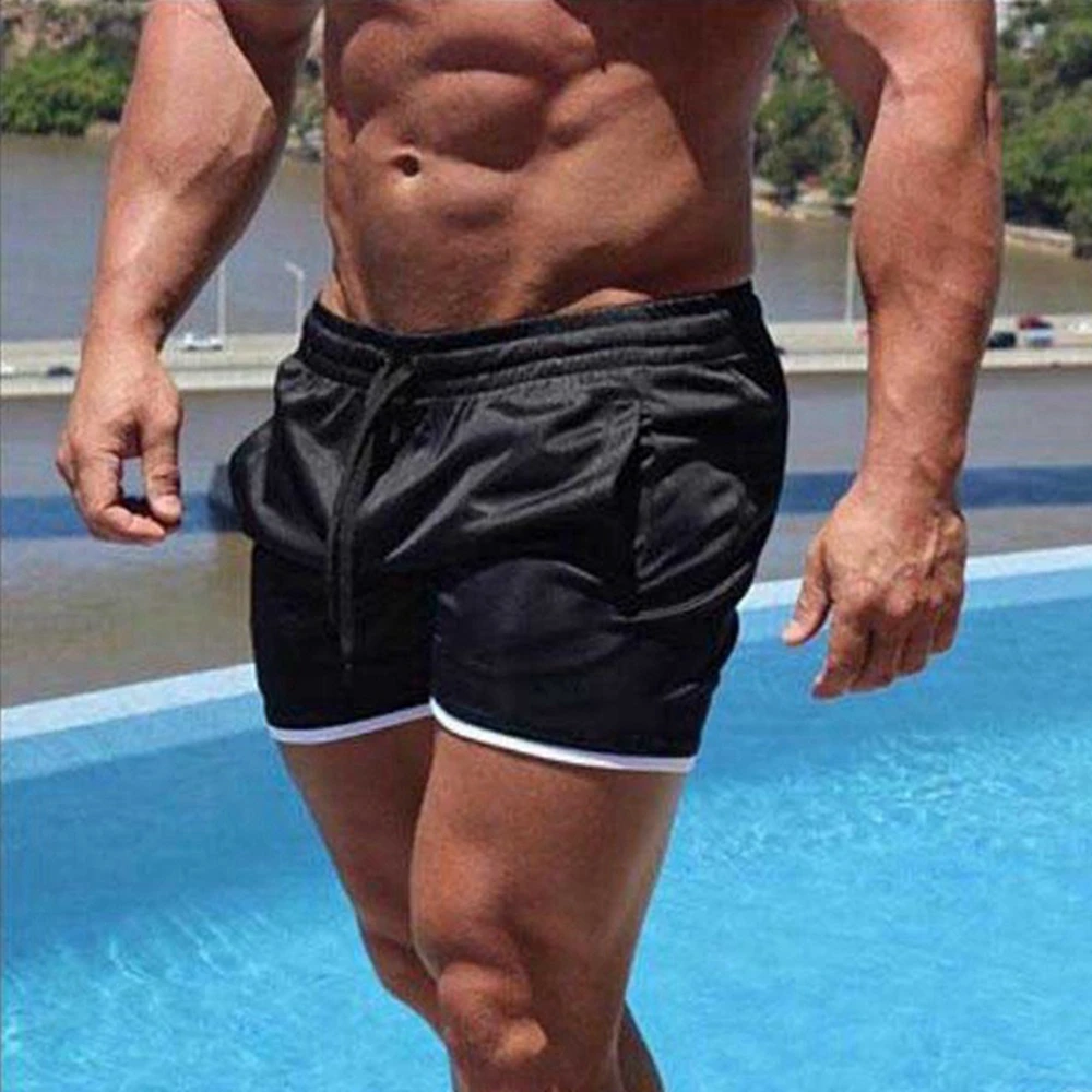 Mens Workout Gyms Fitness Shorts Summer Quick-Dry Skinny Shorts Slim Joggers Bodybuilding Training Running Shorts Black Color
Mens Workout Gyms Fitness Shorts Summer Quick-Dry Skinny Shorts Slim Joggers Bodybuilding Training Running Shorts Black Color