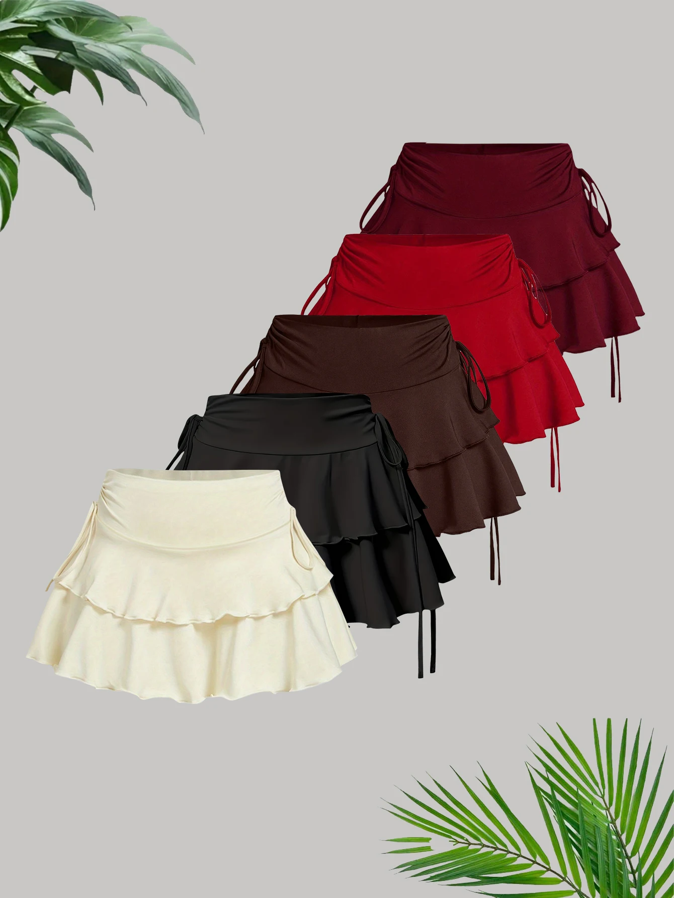 A five-piece set of fashionable, casual, sexy and versatile women's skirts that are bestsellers in spring, summer and autumn
A five-piece set of fashionable, casual, sexy and versatile women's skirts that are bestsellers in spring, summer and autumn