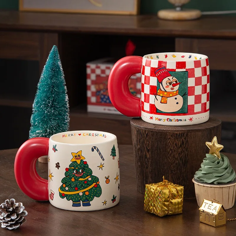 Ins Hot Christmas Ceramic Mug for Festival Gift Milk Mugs for Home Decor Christmas Party Celebrations Cute Mug for decorations
Ins Hot Christmas Ceramic Mug for Festival Gift Milk Mugs for Home Decor Christmas Party Celebrations Cute Mug for decorations
