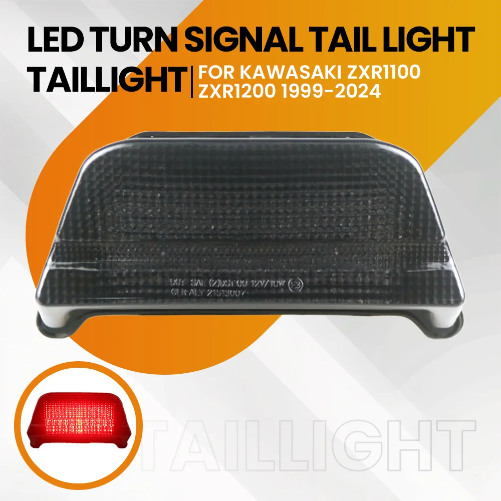 Motorcycle Accessories LED Turn Signal Tail Light Taillight Indicator For KAWASAKI ZXR1100 ZXR1200 ZXR1300 ZXR400 1999-2004
Motorcycle Accessories LED Turn Signal Tail Light Taillight Indicator For KAWASAKI ZXR1100 ZXR1200 ZXR1300 ZXR400 1999-2004
