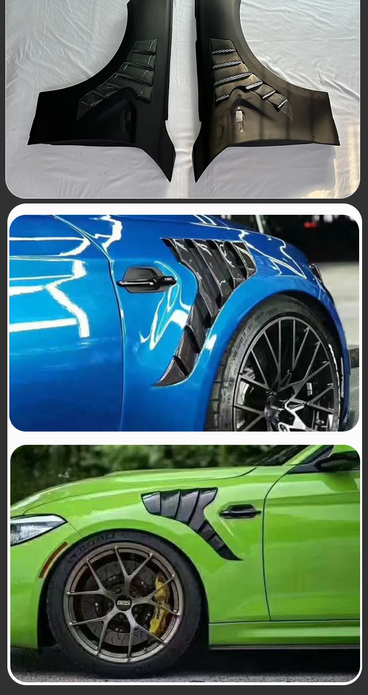 Suitable for 2015-IN BMW F87 Carbon Fiber Fenders, Side Spoilers, Fenders Body Kit
Suitable for 2015-IN BMW F87 Carbon Fiber Fenders, Side Spoilers, Fenders Body Kit