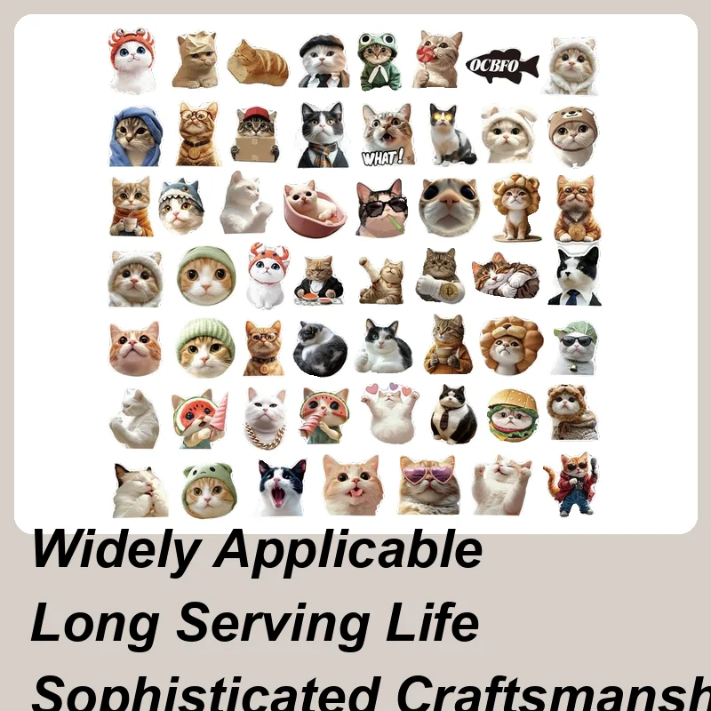 Cat Stickers Funny Kitten Stickers Waterproof Water Bottle Decals Laptop Supplies For Luggage Guitar Notebooks Scrapbook Phone
Cat Stickers Funny Kitten Stickers Waterproof Water Bottle Decals Laptop Supplies For Luggage Guitar Notebooks Scrapbook Phone