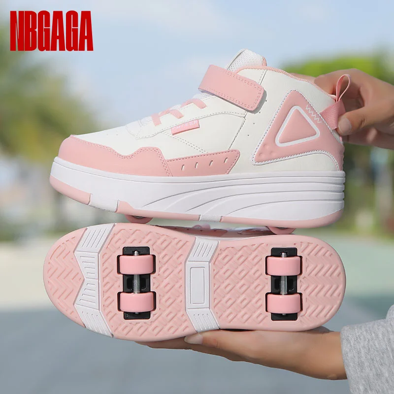 Kids Roller Skates Shoes 4 Wheels Adjustable Lightweight for Girls Age 4-12 Years Comfortable Safe Sport Outdoor Play Sneakers
Kids Roller Skates Shoes 4 Wheels Adjustable Lightweight for Girls Age 4-12 Years Comfortable Safe Sport Outdoor Play Sneakers