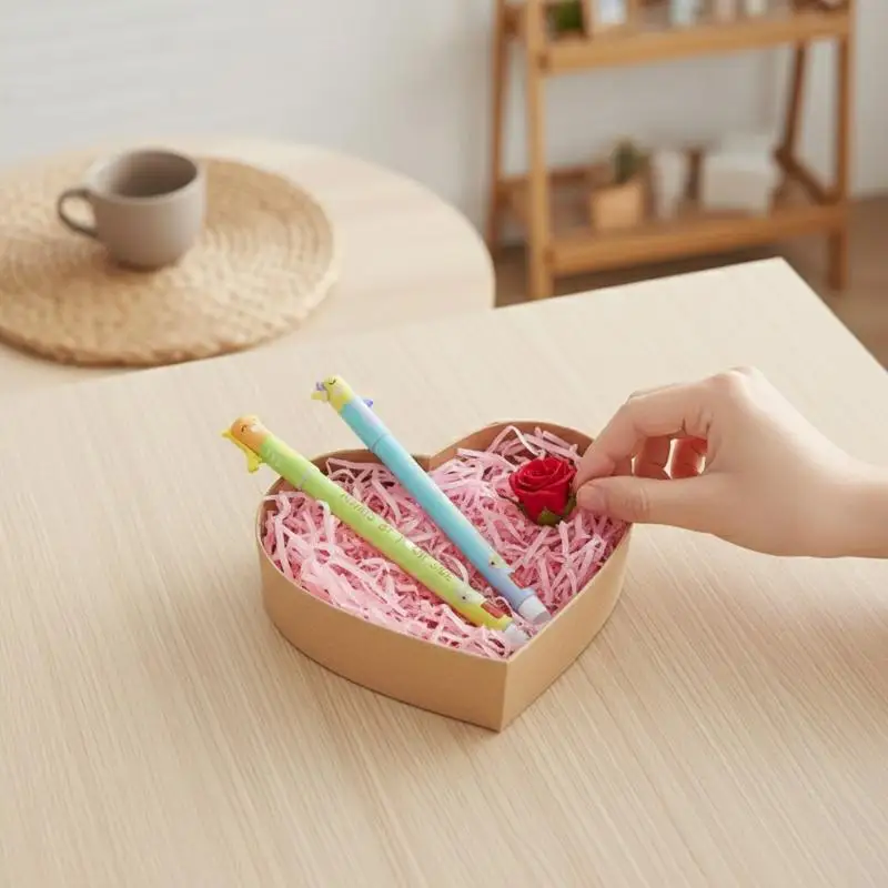 Набор гелевых ручек ко Дню святого Валентина, 2 шт., стираемые, 0,5 мм, для письма, школьные принадлежности для студентов, офисные канцелярские товары, подарочный набор
Набор гелевых ручек ко Дню святого Валентина, 2 шт., стираемые, 0,5 мм, для письма, школьные принадлежности для студентов, офисные канцелярские товары, подарочный набор