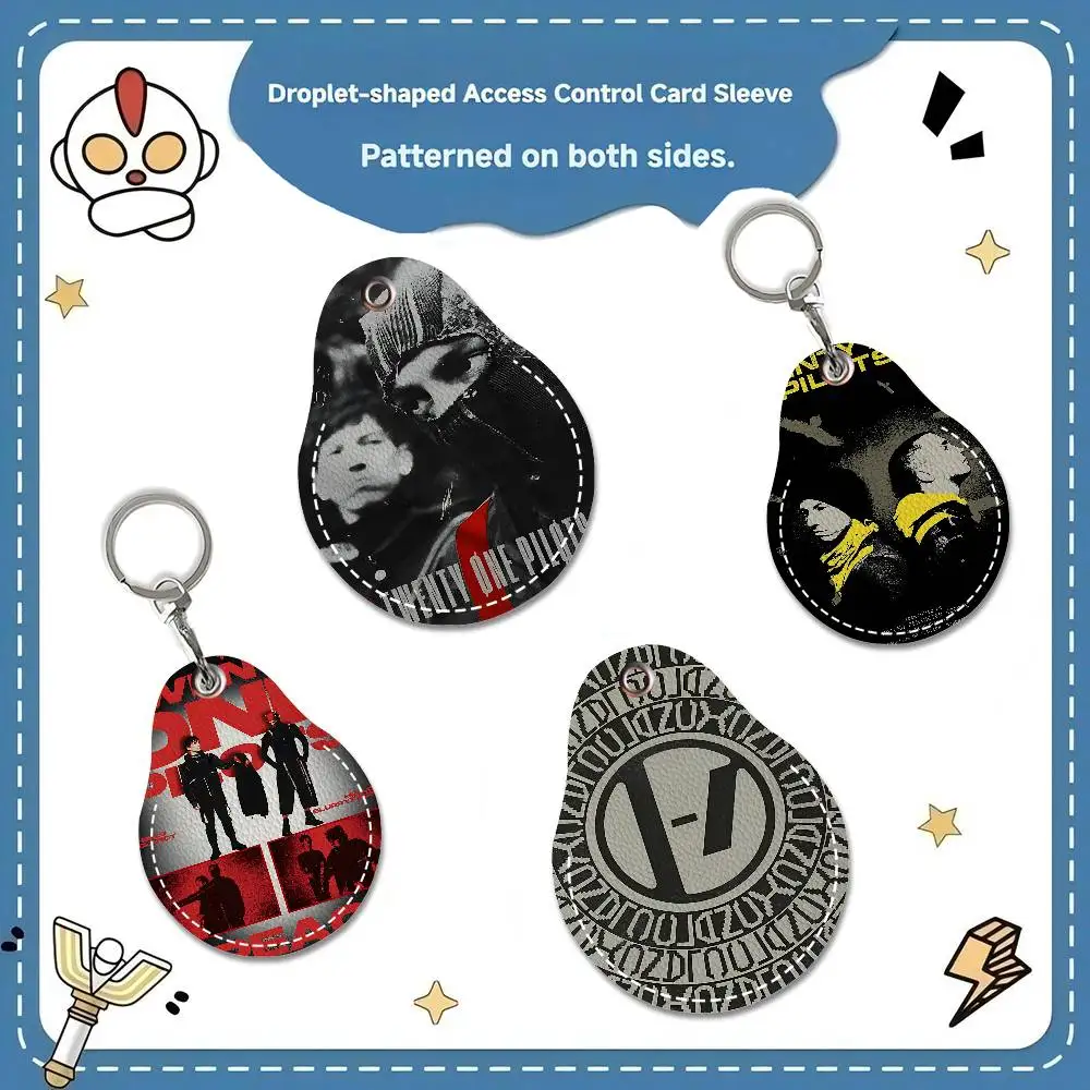 Чехол для карт Band Twenty One Pilots Water Drop Access Card, защита от потери, защита от отпечатков пальцев, держатель для карт, брелок, аксессуары для защиты от падения
Чехол для карт Band Twenty One Pilots Water Drop Access Card, защита от потери, защита от отпечатков пальцев, держатель для карт, брелок, аксессуары для защиты от падения