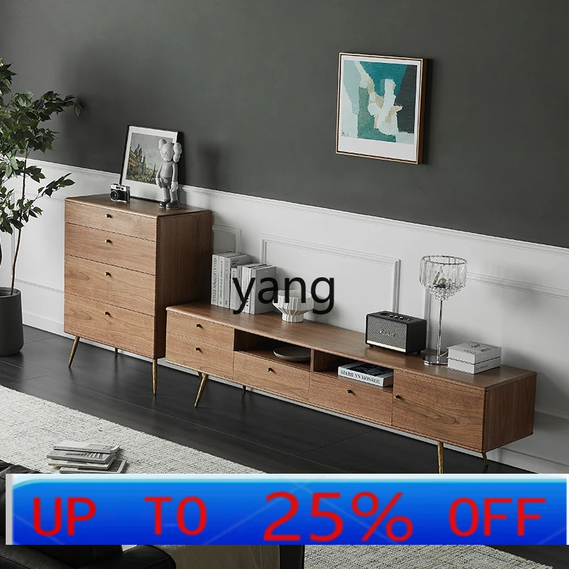 LH Modern Minimalist Walnut Color TV Cabinet and Coffee Table Set for Living Room
LH Modern Minimalist Walnut Color TV Cabinet and Coffee Table Set for Living Room
