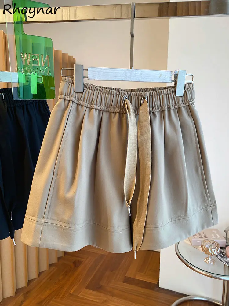 Wide Leg Shorts Women Loose Vintage Solid Boyfriend Chic Harajuku Students Japan Style Simple Leisure Drawstring Designed Sporty
Wide Leg Shorts Women Loose Vintage Solid Boyfriend Chic Harajuku Students Japan Style Simple Leisure Drawstring Designed Sporty