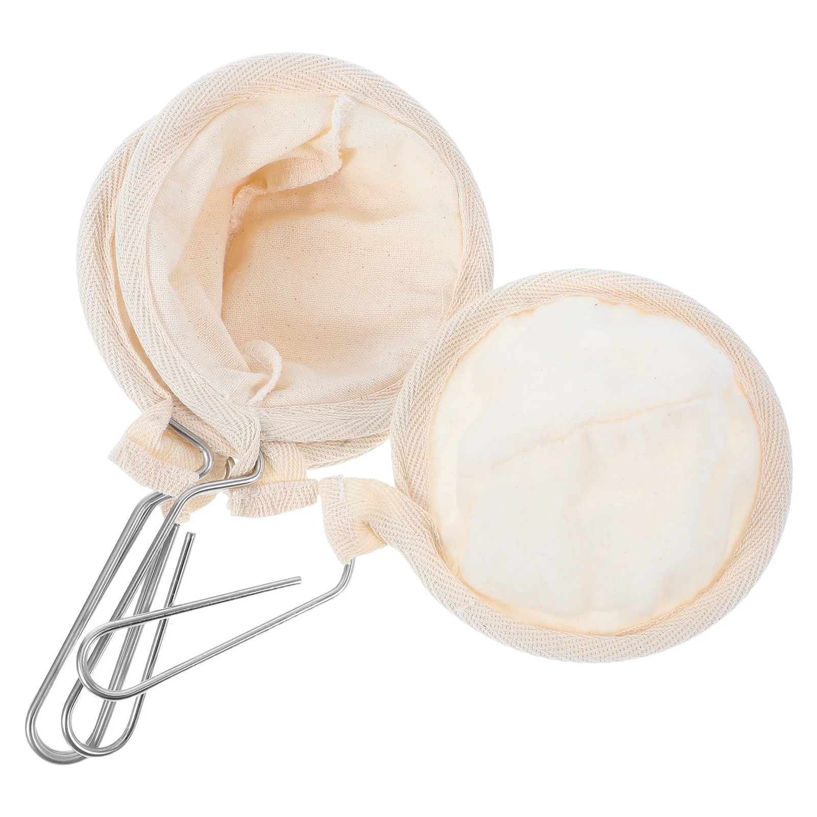 4Pcs Coffee Filter Bags Flannel Mesh Reusable Hand Drip Filter Strainer Portable for Home Office Outdoor Brewing Coffee Tea
4Pcs Coffee Filter Bags Flannel Mesh Reusable Hand Drip Filter Strainer Portable for Home Office Outdoor Brewing Coffee Tea