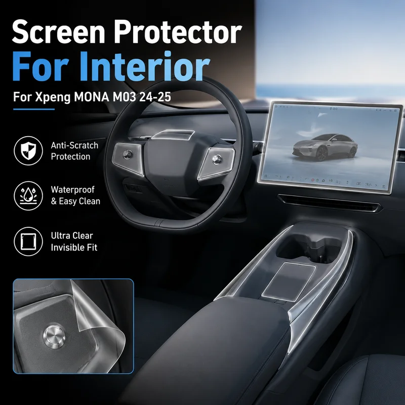 Screen Protector For Xpeng MONA M03 24-25 Interior Center Console Clear Film, Replacement Parts, Car Accessories
Screen Protector For Xpeng MONA M03 24-25 Interior Center Console Clear Film, Replacement Parts, Car Accessories