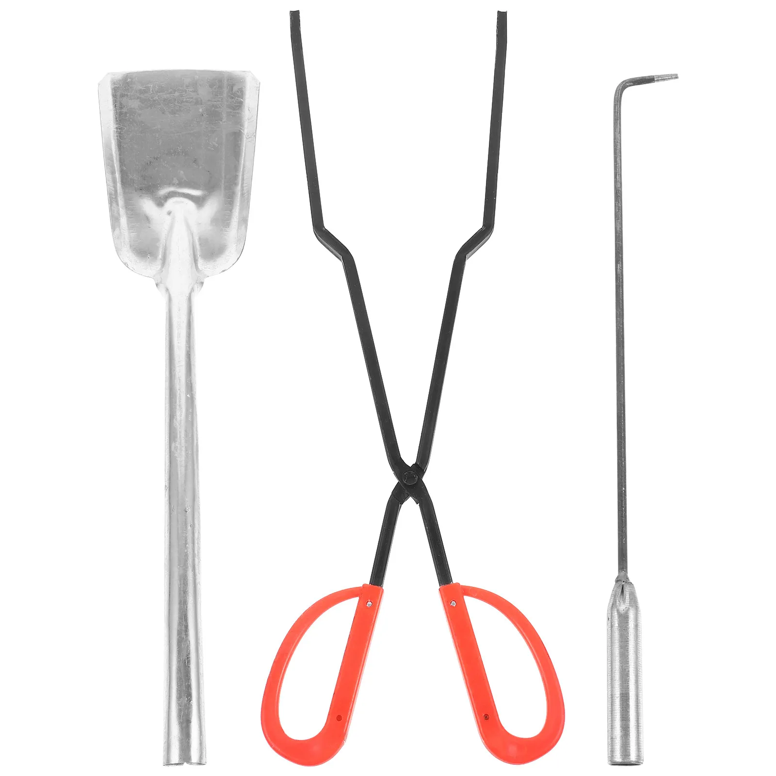 1Set Metal Fireplace Shovel Tongs Poker Set Heavy Duty Iron Construction Compact Lightweight Design for Ash Cleaning Gardening
1Set Metal Fireplace Shovel Tongs Poker Set Heavy Duty Iron Construction Compact Lightweight Design for Ash Cleaning Gardening