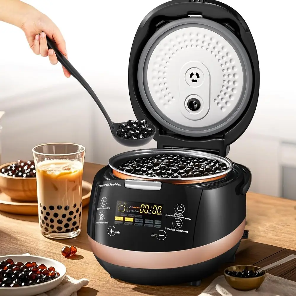 Профессиональный аппарат EvenHeat для приготовления идеальных шариков боба, тапиоки, пудинга, саго и таро
Профессиональный аппарат EvenHeat для приготовления идеальных шариков боба, тапиоки, пудинга, саго и таро