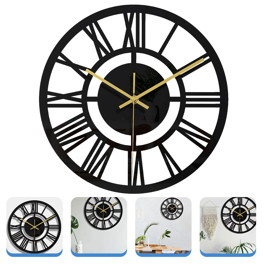 3D Wall Clock Premium Acrylic Round Black Silent Non Decorative Clock for Home Living Room Bedroom Office
3D Wall Clock Premium Acrylic Round Black Silent Non Decorative Clock for Home Living Room Bedroom Office