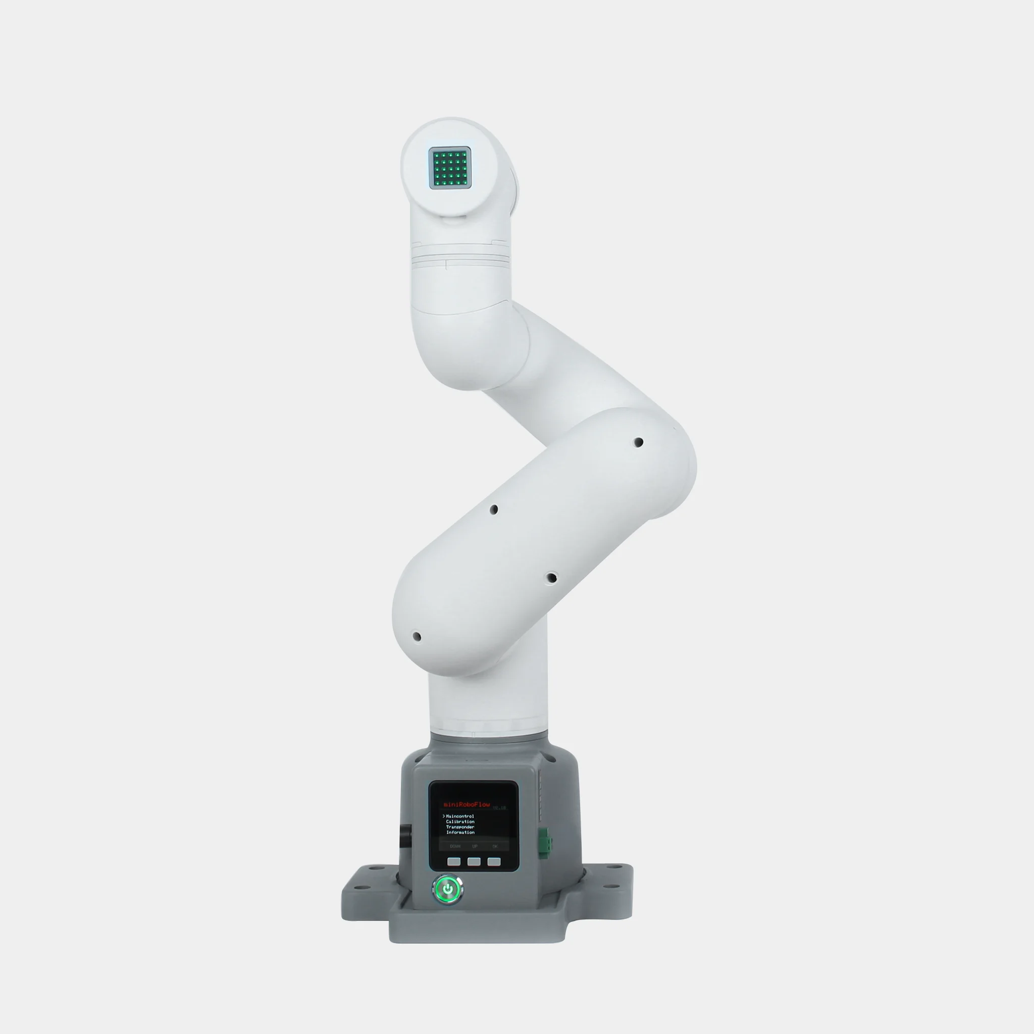 Сборный роботизированный манипулятор Elephant Robotics myCobot 320 M5 2022–1 кг, грузоподъемность, 6 дюймов (с плоским основанием)
Сборный роботизированный манипулятор Elephant Robotics myCobot 320 M5 2022–1 кг, грузоподъемность, 6 дюймов (с плоским основанием)