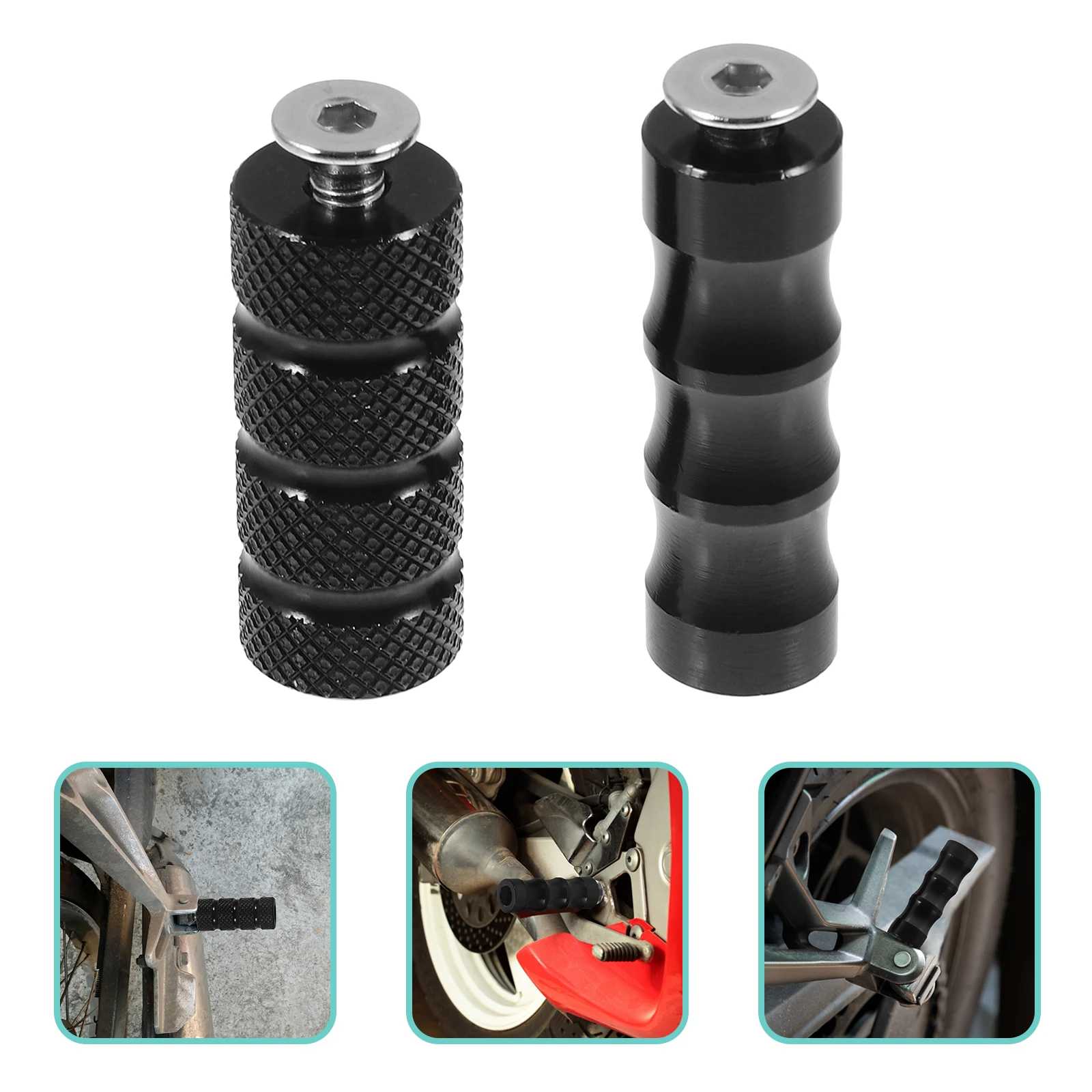 2 Pcs Pedal Motorcycle Accessories Footboards Aluminum Alloy Motorbike Pegs Universal
2 Pcs Pedal Motorcycle Accessories Footboards Aluminum Alloy Motorbike Pegs Universal