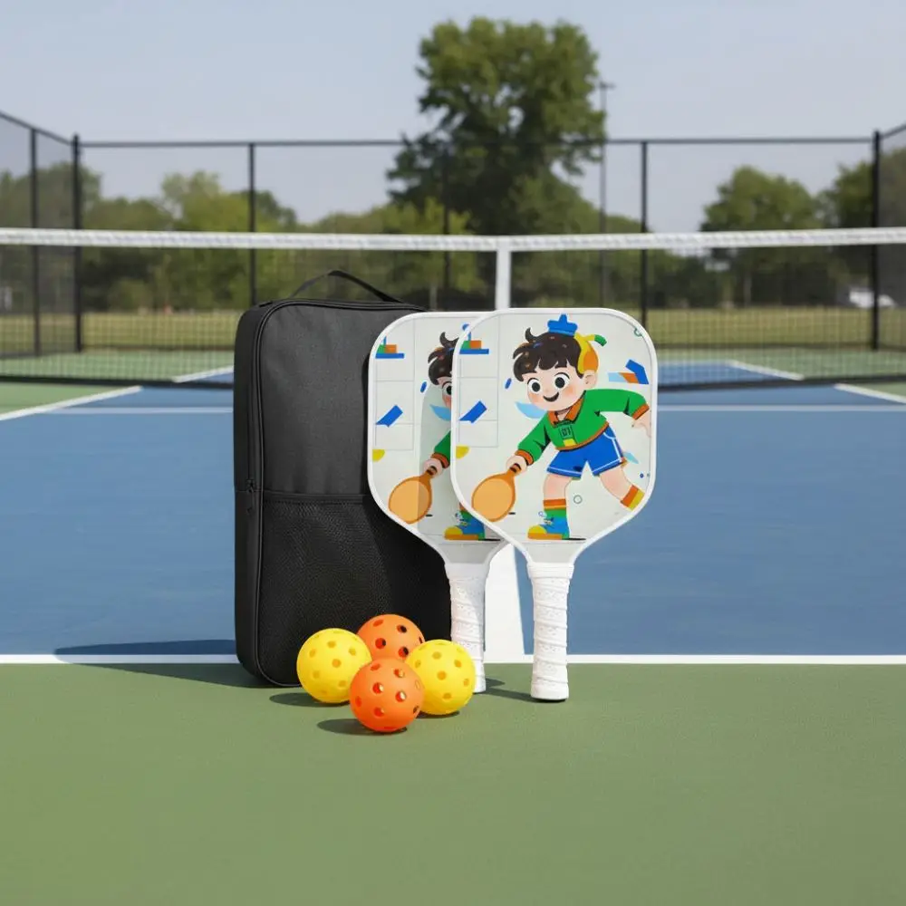 Детский набор для пиклбола с героями мультфильмов, легкий с сумкой для переноски, детский набор для пиклбола, универсальный прочный игровой набор для пиклбола 
Детский набор для пиклбола с героями мультфильмов, легкий с сумкой для переноски, детский набор для пиклбола, универсальный прочный игровой набор для пиклбола
