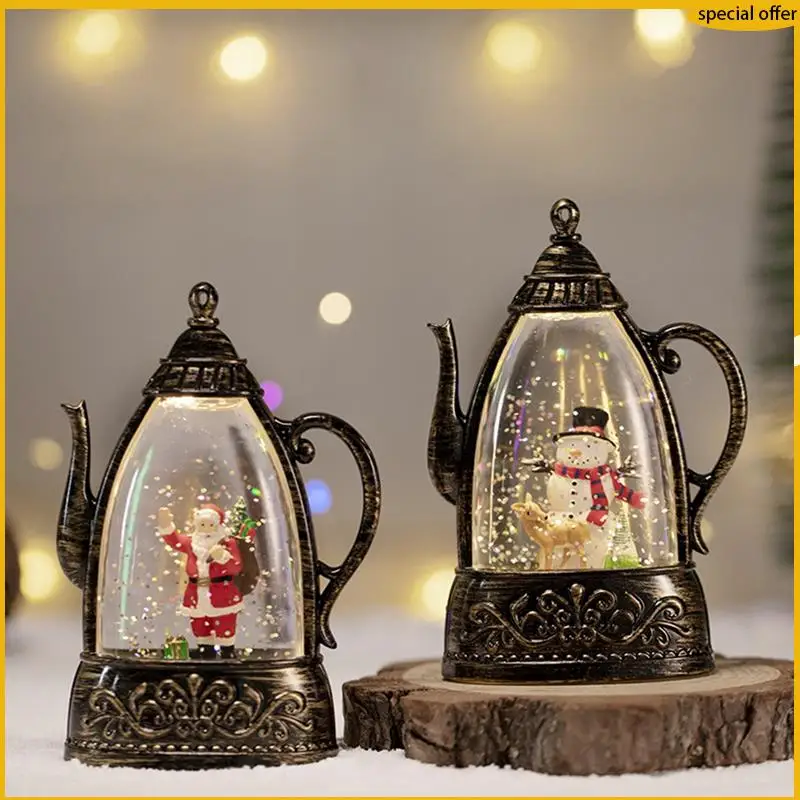 A50I Retro Teapot Style LED Night Light - Popular Christmas Decoration, Glowing Lamp For Kids, Ideal Gift For The Christmas
A50I Retro Teapot Style LED Night Light - Popular Christmas Decoration, Glowing Lamp For Kids, Ideal Gift For The Christmas