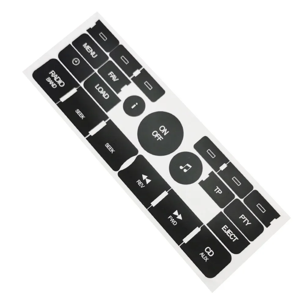For Saab 9 3 95 2007 2009 Stereo Radio Button Repair Decals Stickers Replacement Vinyl Overlay For Push Button Controls
For Saab 9 3 95 2007 2009 Stereo Radio Button Repair Decals Stickers Replacement Vinyl Overlay For Push Button Controls