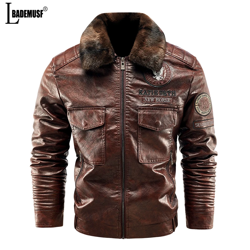 Men Winter Fleece Warm Thicken Leather Jacket New Solid Versatile Collar Removable Lapel Tops Windproof Casual Coat Jacket Men
Men Winter Fleece Warm Thicken Leather Jacket New Solid Versatile Collar Removable Lapel Tops Windproof Casual Coat Jacket Men