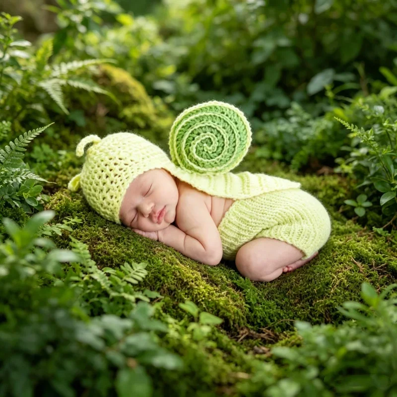 Newborn Knitted Green Snail Set Baby Photography Props Baby Girl Boy Handmade Woolen Snail Set Photography Props Aceessries
Newborn Knitted Green Snail Set Baby Photography Props Baby Girl Boy Handmade Woolen Snail Set Photography Props Aceessries