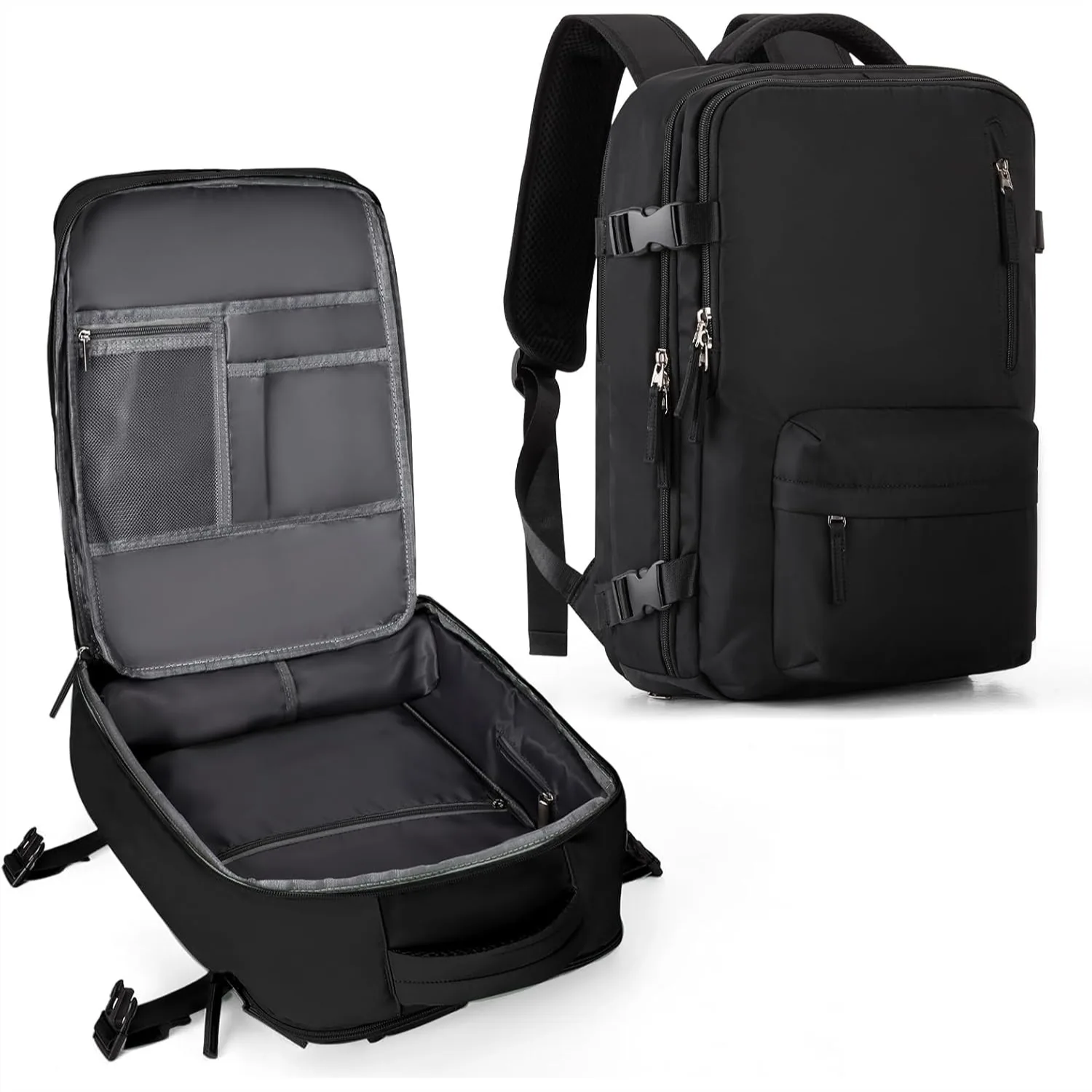Large Travel Backpack Carry on Flight Approved Laptop Work Business Backpack for Women Men
Large Travel Backpack Carry on Flight Approved Laptop Work Business Backpack for Women Men